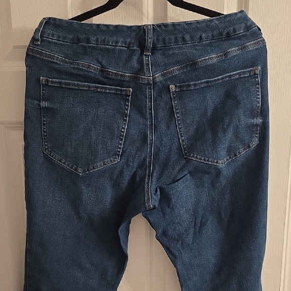 Express Ladies Skinny High Rise Hyper Stretch Jeans Large Reg (Fits 12/14/16) - Picture 3 of 7